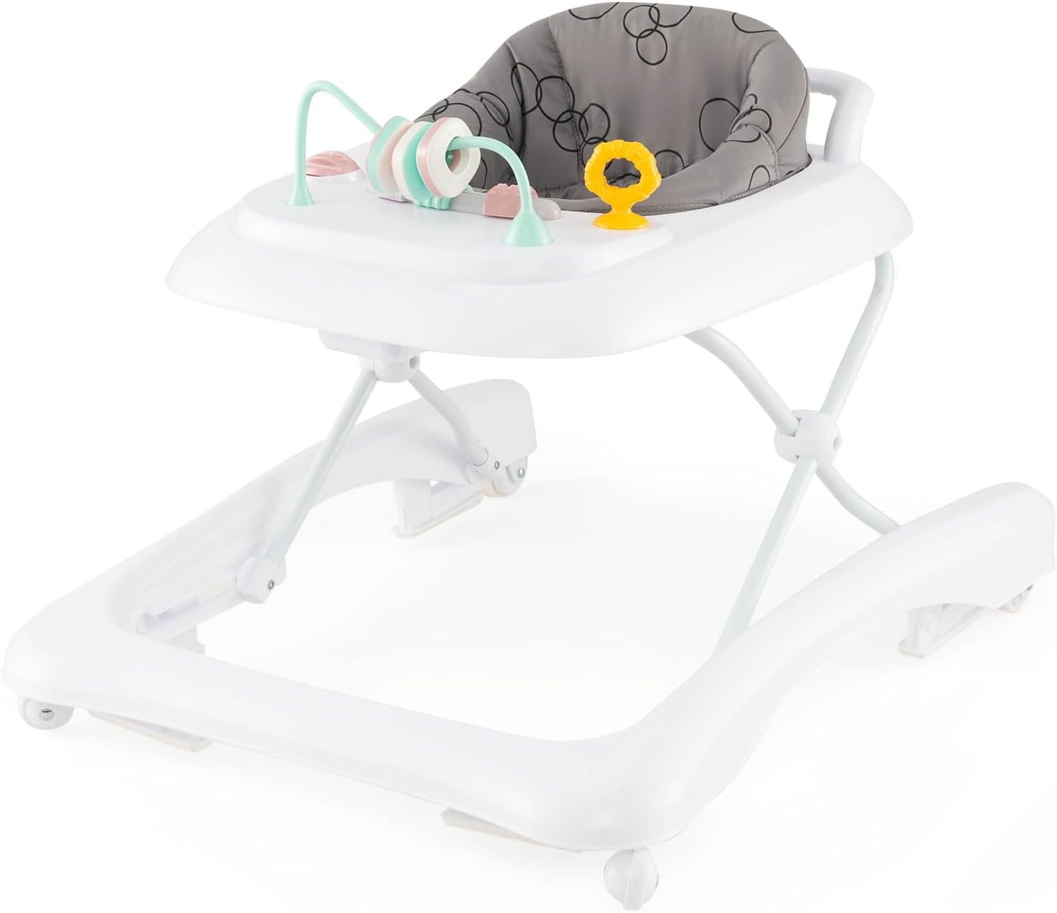Foldable Baby Walker with Adjustable Height for Boys and Girls