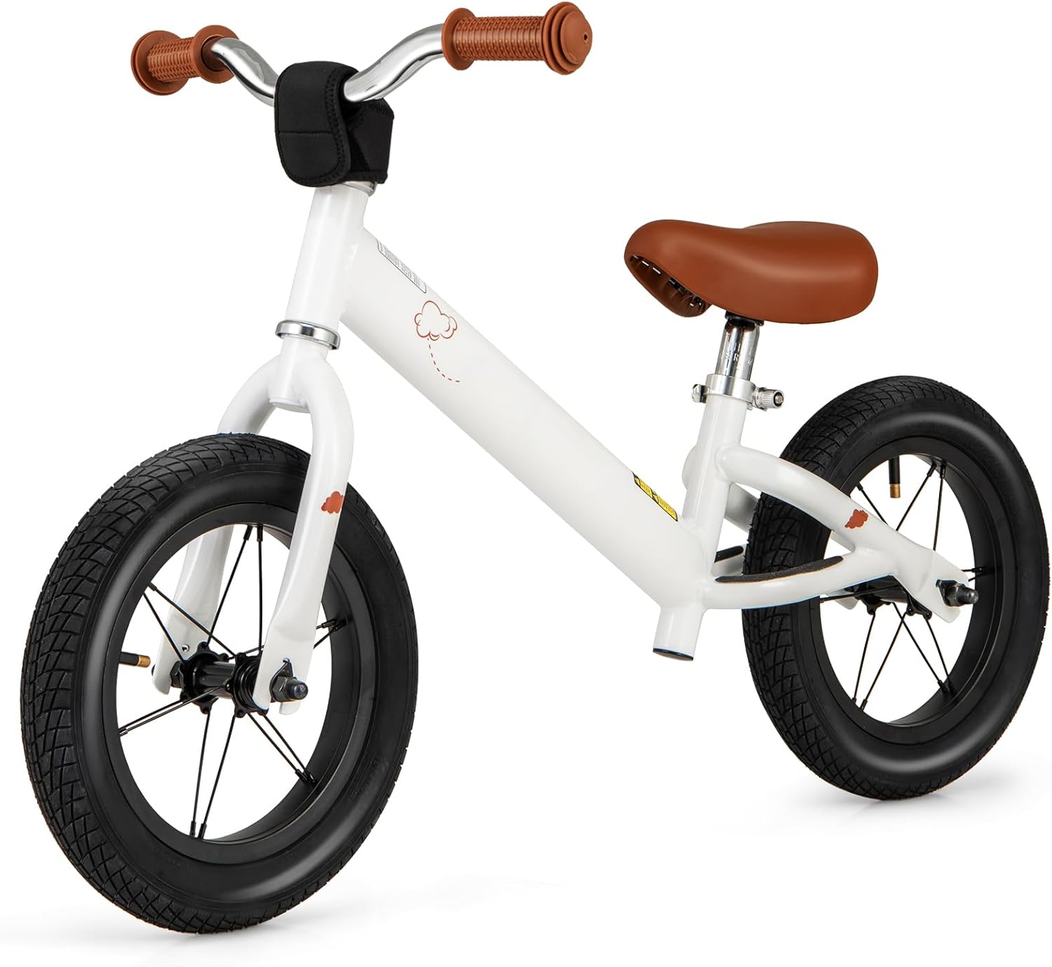 Kids Balance Bike No Pedal Training Bicycle Adjustable Seat 3+ Years