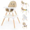 High Chair for Babies and Toddlers 6-in-1 Convertible Table Chair Set