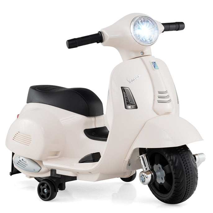 6V Battery Powered Motorbike for Toddlers with Training Wheels