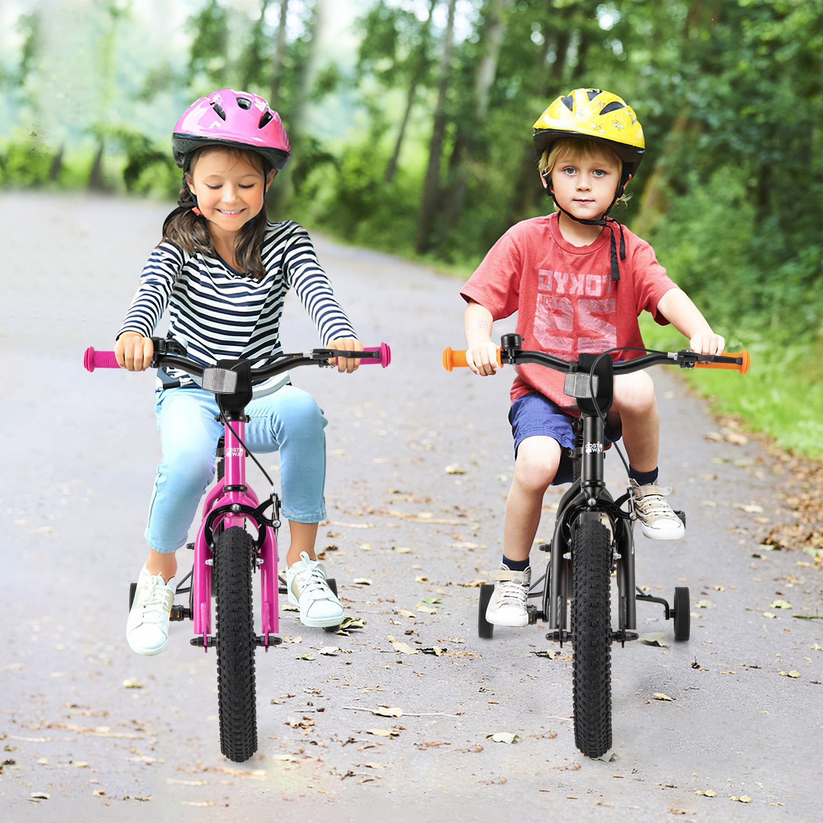 14 16 18 Inch Kid's Bike Bicycle Removable Training Wheels for 3-8 Years