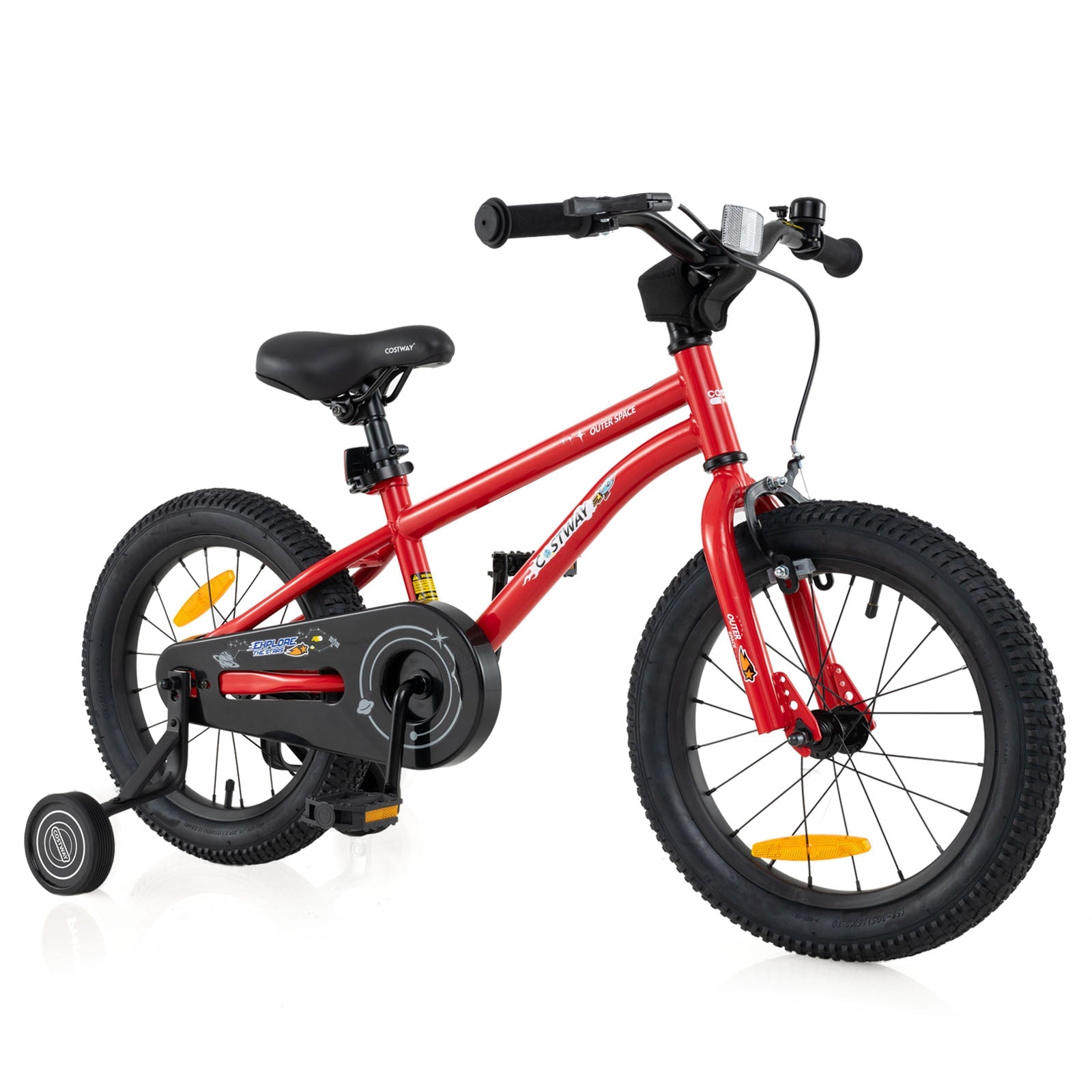 14 16 18 Inch Kid's Bike Bicycle Removable Training Wheels for 3-8 Years
