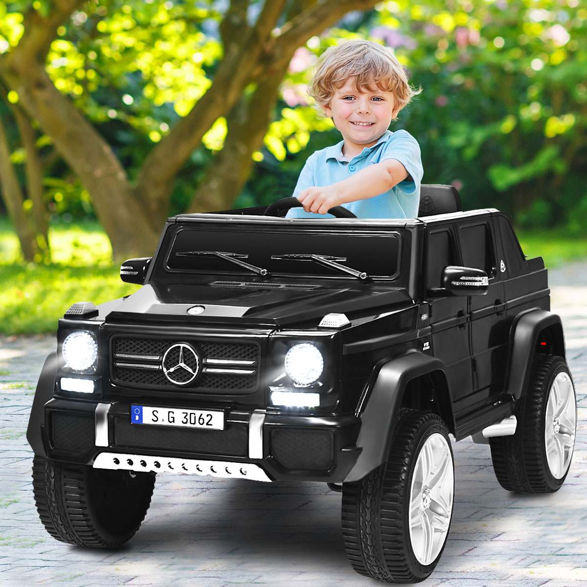 Licensed Mercedes Benz Kids Ride on Car 12V Electric Vehicle Toy Car