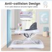 Folding Baby Walker with Wheels & 3-Level Adjustable Height