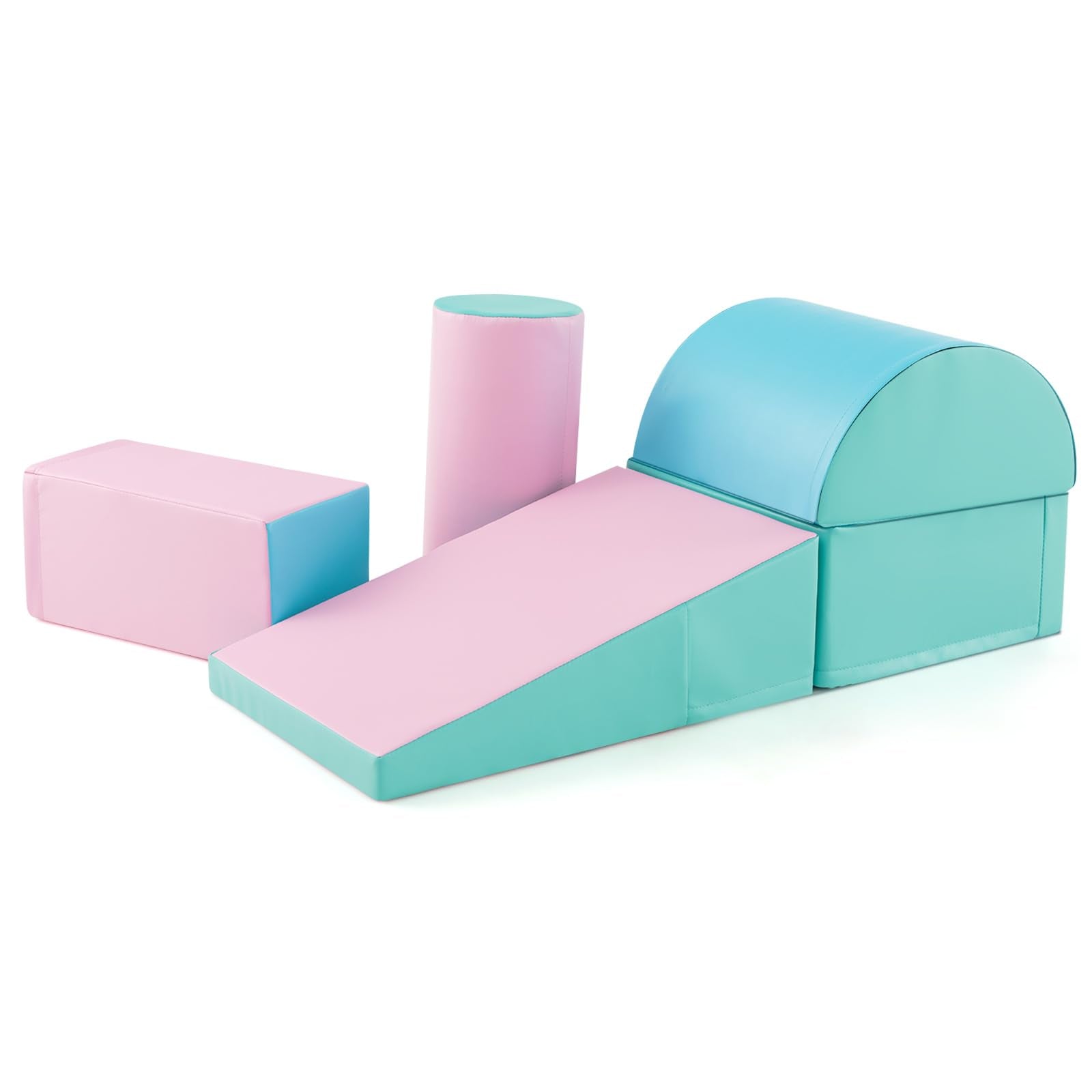 Kid Crawl Climb Foam Shapes Playset for Toddler