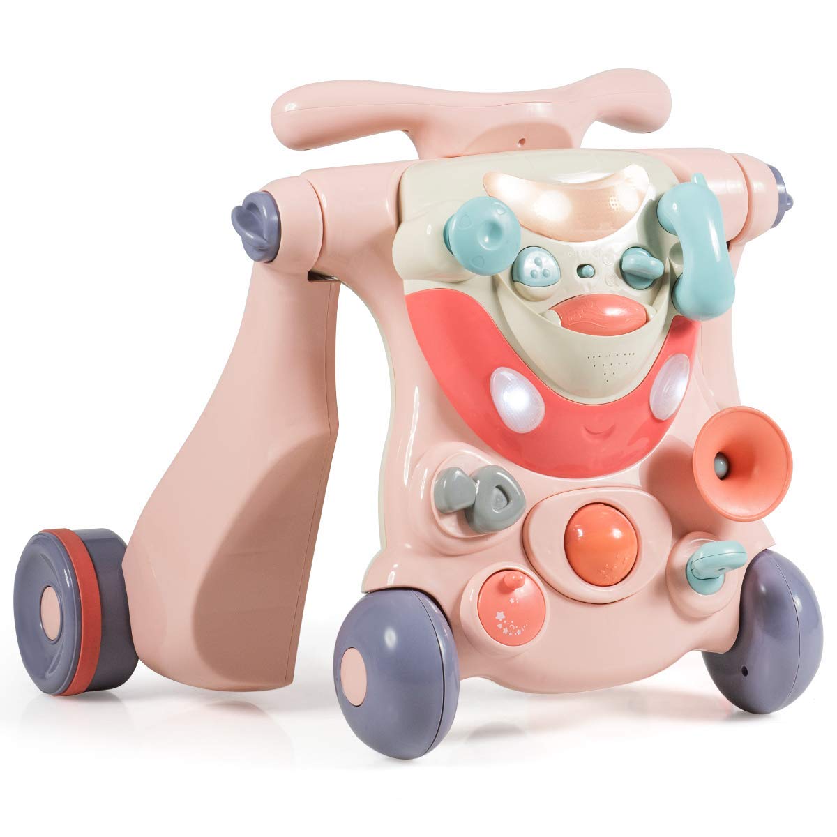 3 in 1 Baby Walker Kids Activity Center with Lights & Music Ideal Babies Over 6 Months