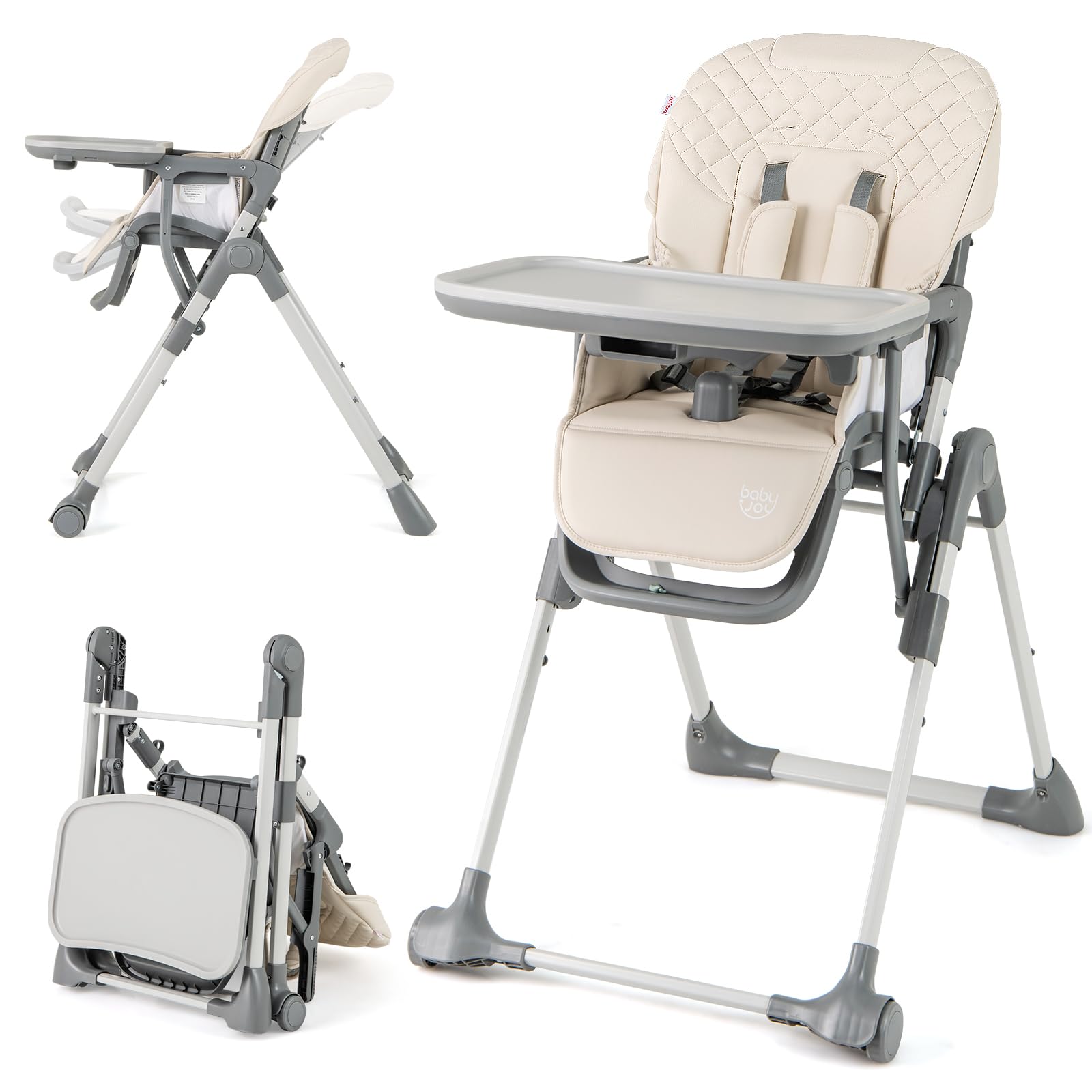 Foldable High Chair for Babies and Toddlers