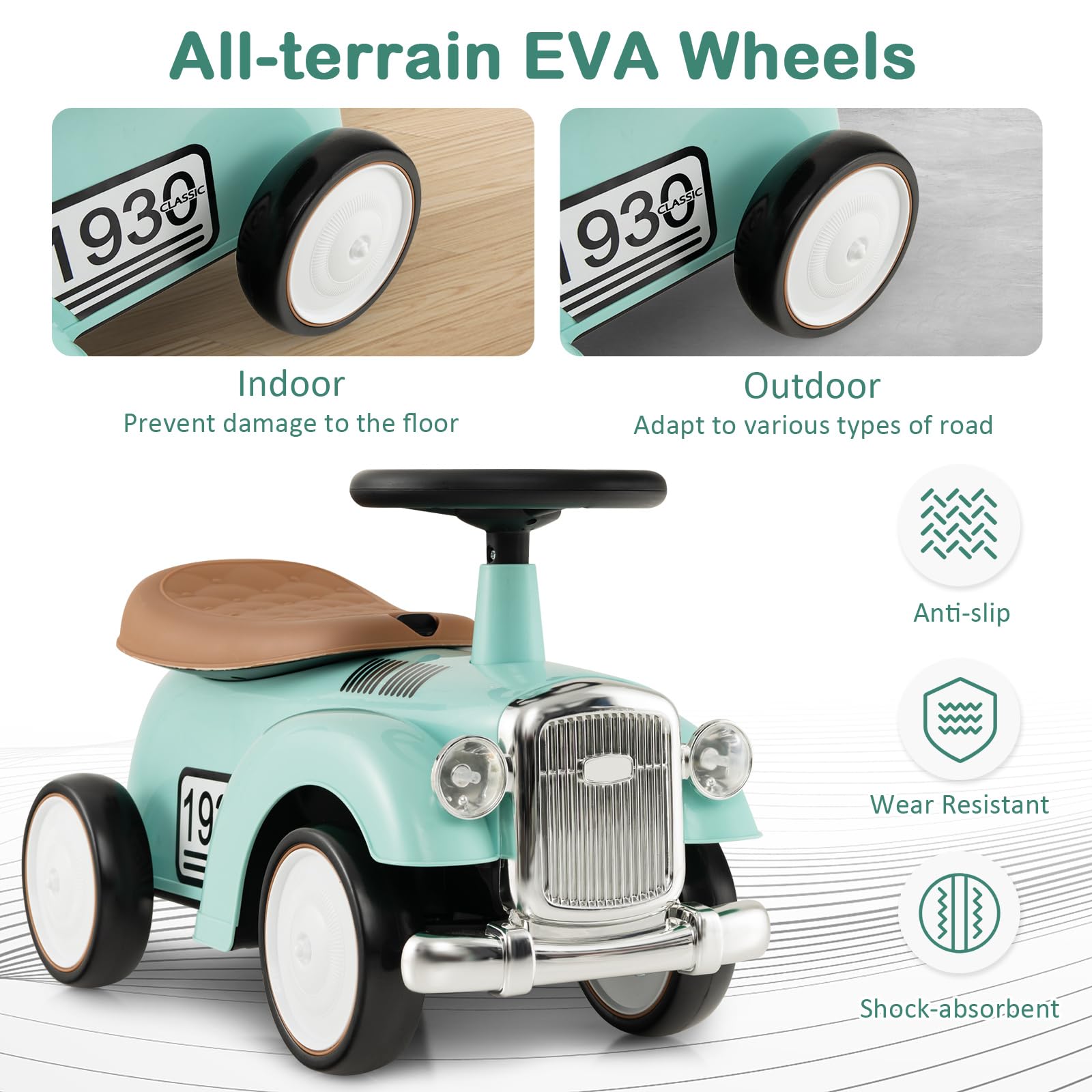 Retro Kids Ride-on Toy