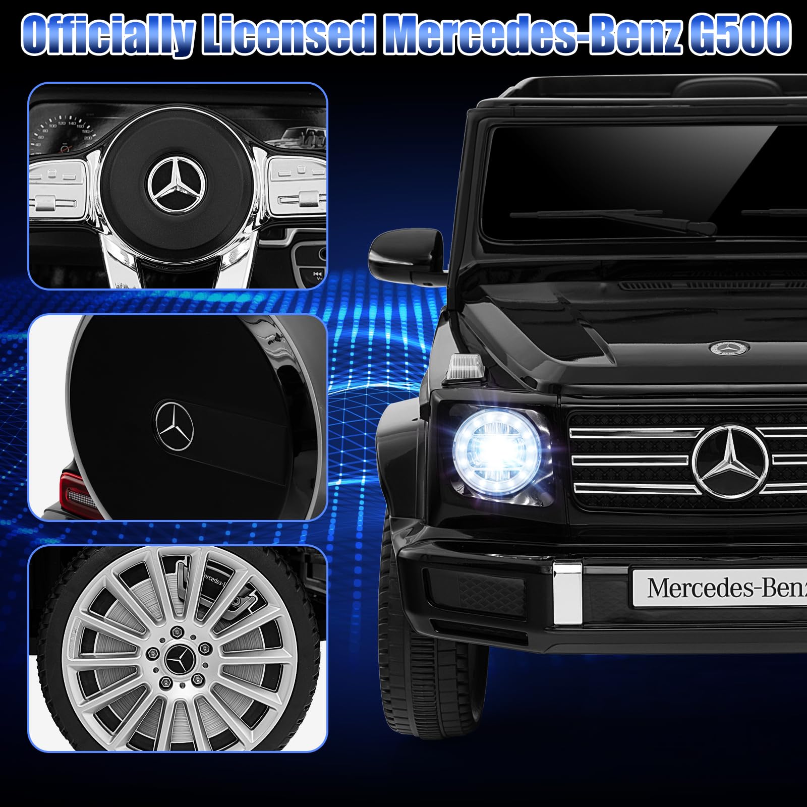 Licensed Mercedes-Benz G500 Kids Ride-on Car