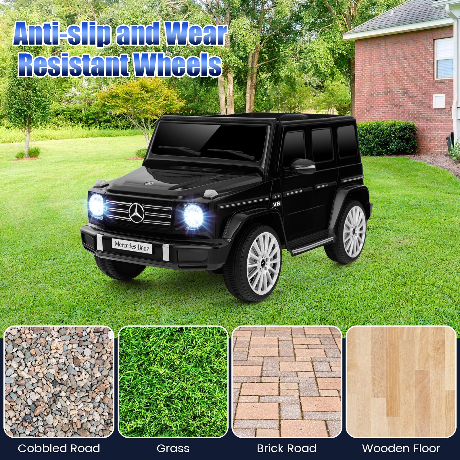 Licensed Mercedes-Benz G500 Kids Ride-on Car