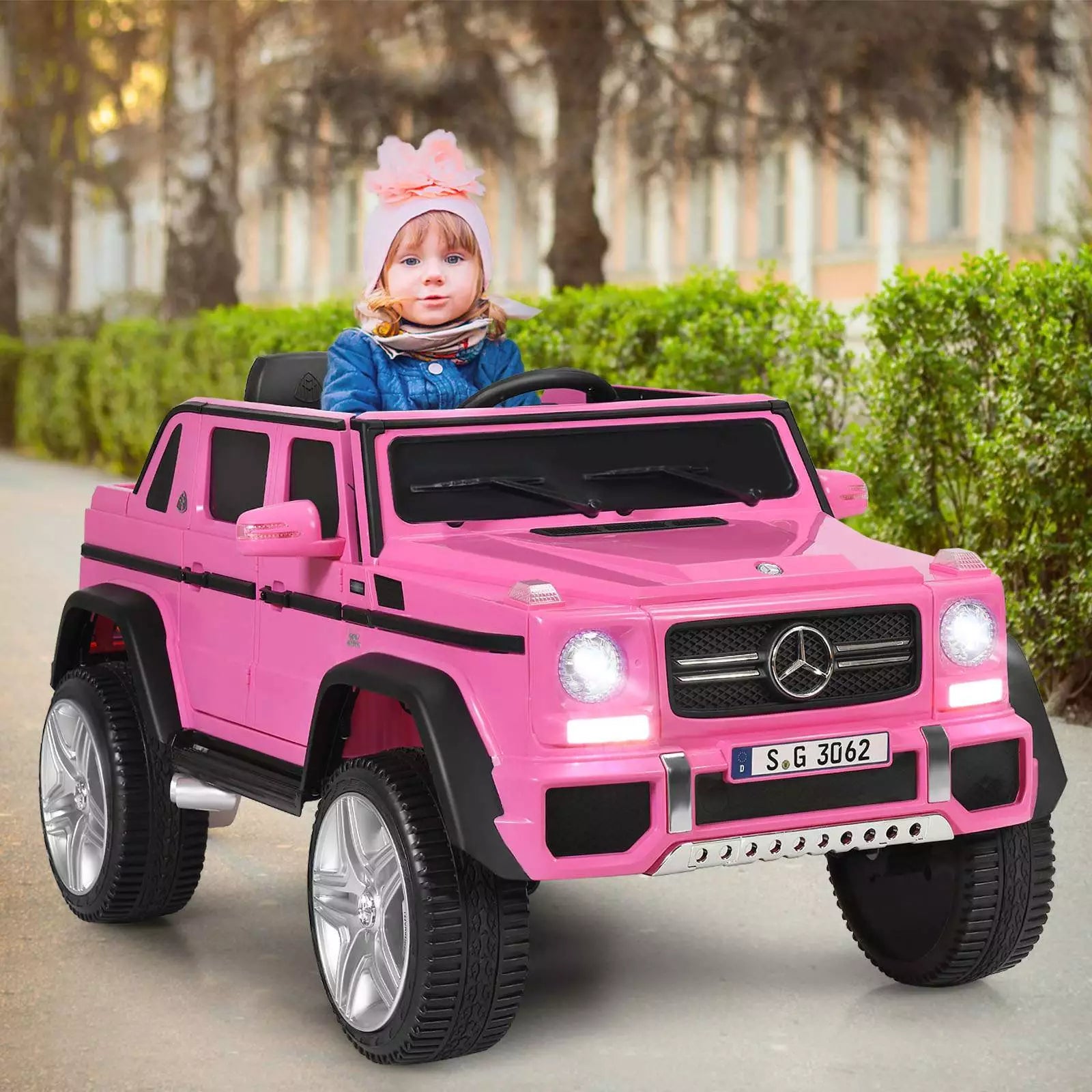 Licensed Mercedes Benz Kids Ride on Car 12V Electric Vehicle Toy Car