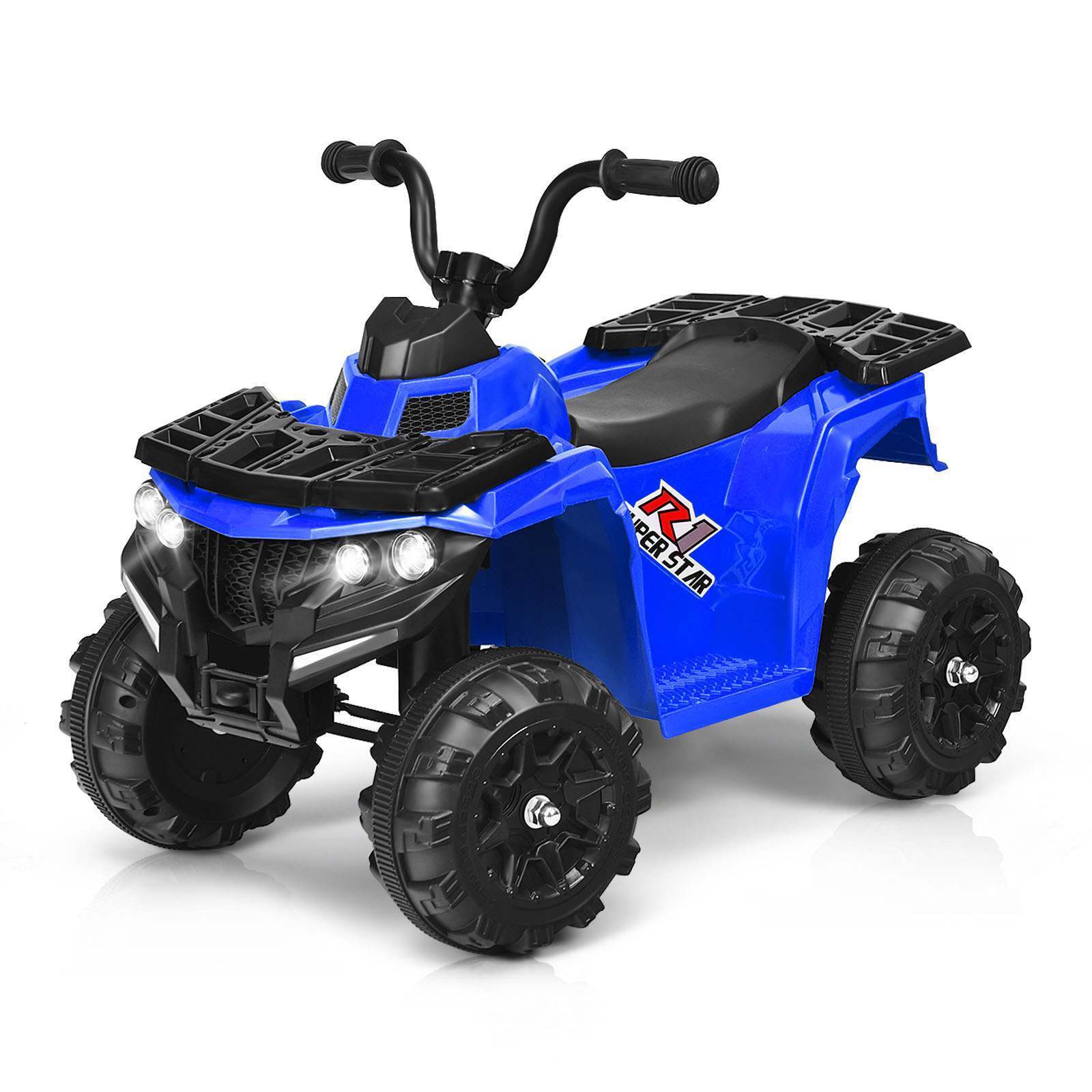 6V Kids Ride-On Car 4-Wheeler Vehicle Quad Car for 3-6 Years Old
