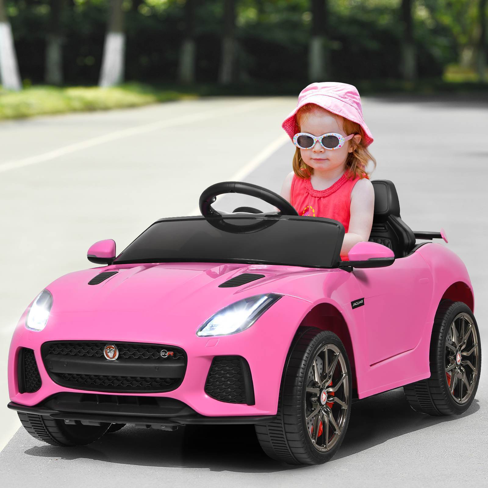 Ride On Car 12V Licensed Jaguar F-Type SVRBattery Powered Ride on Toy