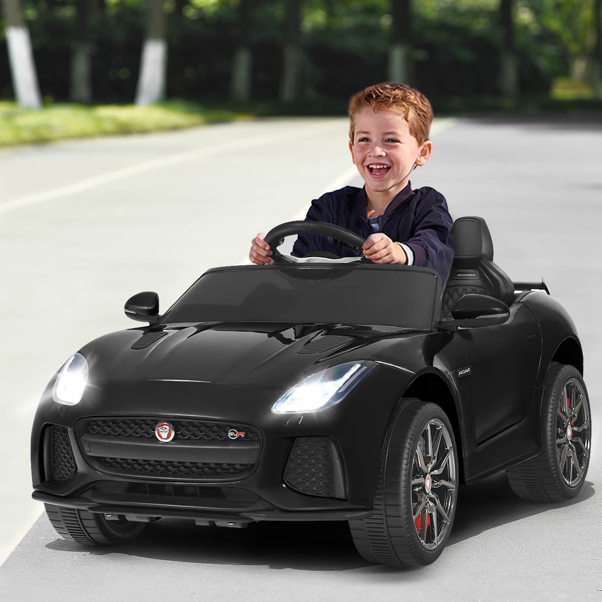 Ride On Car 12V Licensed Jaguar F-Type SVRBattery Powered Ride on Toy