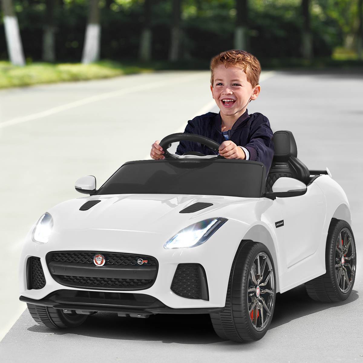Ride On Car 12V Licensed Jaguar F-Type SVRBattery Powered Ride on Toy