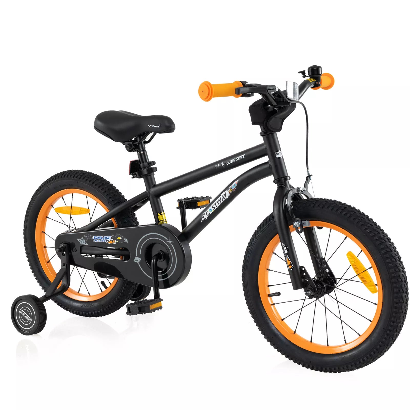 14 16 18 Inch Kid's Bike Bicycle Removable Training Wheels for 3-8 Years