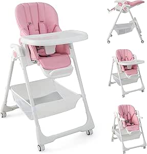 Baby High Chair Foldable Highchair