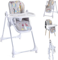 3-in-1 Baby High Chair, Foldable Infant High Chair