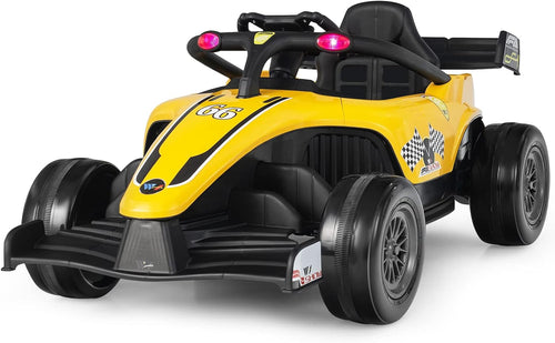 Kids Ride On Car 12V Electric Racing Truck w/Remote Control Spring Suspension