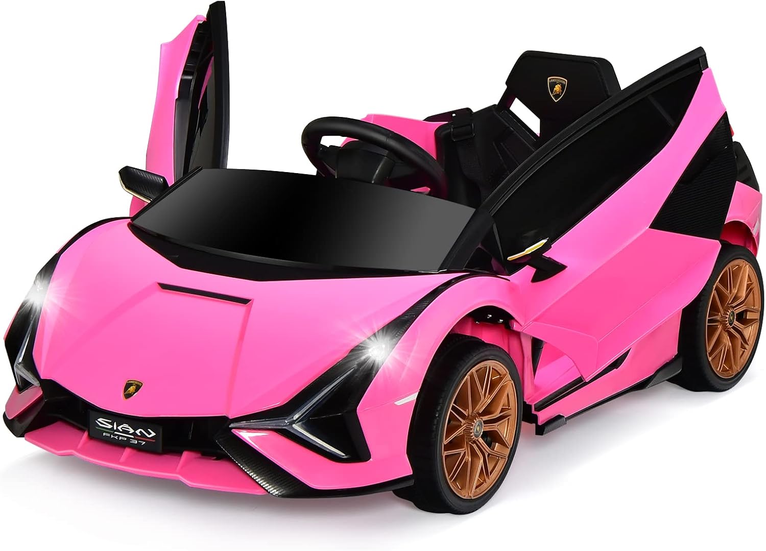 Lamborghini Licensed Kids Ride On Car, Children Electric Ride-on Vehicle with Parent Remote Contro