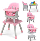 INFANS 8 in 1 Baby High Chair Convertible Highchair for Babies and Toddlers