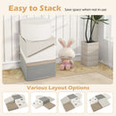 6 Piece Lightweight Foam Climbing Blocks with Hook and Loop Fasteners