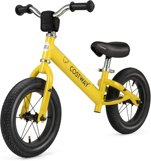 Kids Balance Bike No Pedal Training Bicycle Adjustable Seat 3+ Years