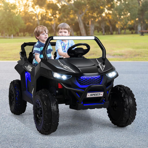 2 Seater Ride on Car for Kids 12V UTV Kids' Electric Vehicles with Remote Control