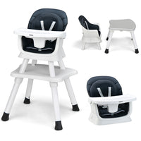 INFANS 8 in 1 Baby High Chair Convertible Highchair for Babies and Toddlers,