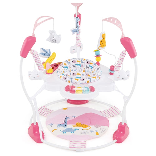 INFANS Baby Activity Center, 3 in 1 Play Center Jumpers with Music, Lights, Interactive Toys