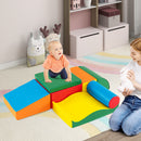 7 Pieces Climb and Crawl Activity Play Set with Zippered Cover