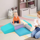 7 Pieces Climb and Crawl Activity Play Set with Zippered Cover