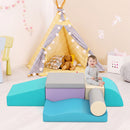 7 Pieces Climb and Crawl Activity Play Set with Zippered Cover