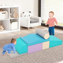 7 Pieces Climb and Crawl Activity Play Set with Zippered Cover