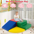 4-Pieces Climbing Toys for Toddlers Climb & Crawl Soft Foam Block with High-Density EPE Foam