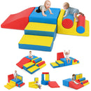 7 Pieces Foam Building Blocks Set for Kids Creative Learning Toy Set