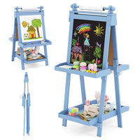 Easel for Kids, 3 in 1 Adjustable Painting Art Board