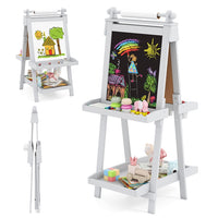 Easel for Kids, 3 in 1 Adjustable Painting Art Board