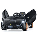 Electric Toy Car with Remote Control & LED Lights for Kids