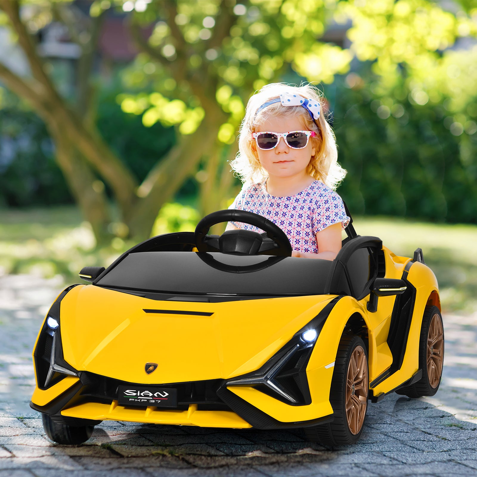 Lamborghini Licensed Kids Ride On Car, Children Electric Ride-on Vehicle with Parent Remote Contro