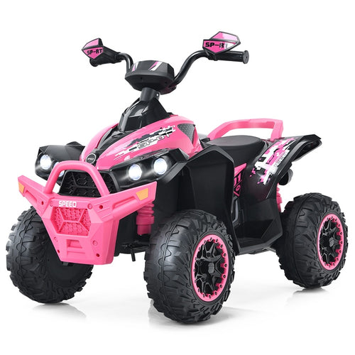 Ride On ATV 12V Kids 4 Wheeler Battery Powered Toy Car for Toddlers