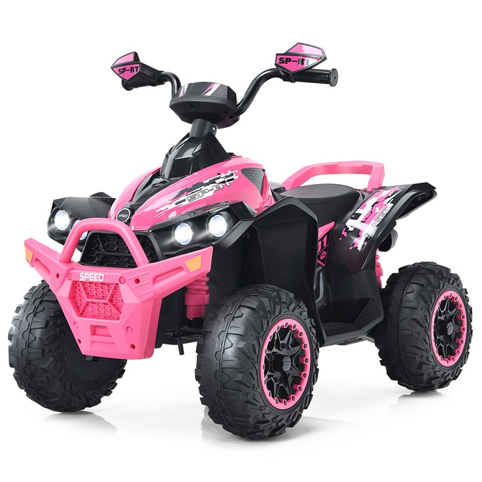 OLAKIDS Ride On ATV 12V Kids 4 Wheeler Battery Powered Toy Car for Toddlers