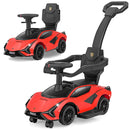 Licensed Lamborghini SIAN Ride on Push Car, 3 in 1 Baby Sliding