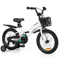 HONEY JOY Kids Bike, 14 16 18 Inch Boys Girls Bike for 3-8 Years w/Training Wheels