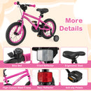 14 16 18 Inch Kid's Bike Bicycle Removable Training Wheels for 3-8 Years
