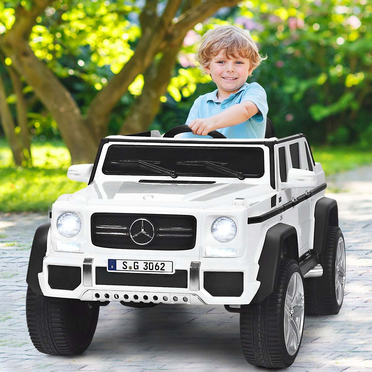 Licensed Mercedes Benz Kids Ride on Car 12V Electric Vehicle Toy Car