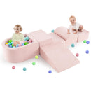 INFANS Climbing Toys for Toddlers Foam Climbing Blocks and Ball Pit for Baby