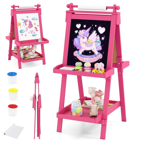 Easel for Kids, 3 in 1 Adjustable Painting Art Board