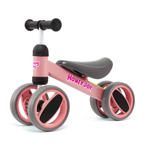 Baby Balance Bike  Balance Bike for Toddlers w/4 Wheels