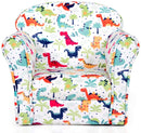 Velvet Kids Sofa with lovely Pattern for Baby Room